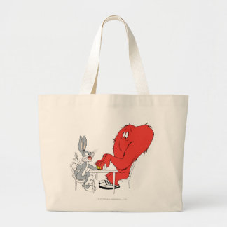 BUGS BUNNY™ und Gossamer 2 Jumbo Stoffbeutel