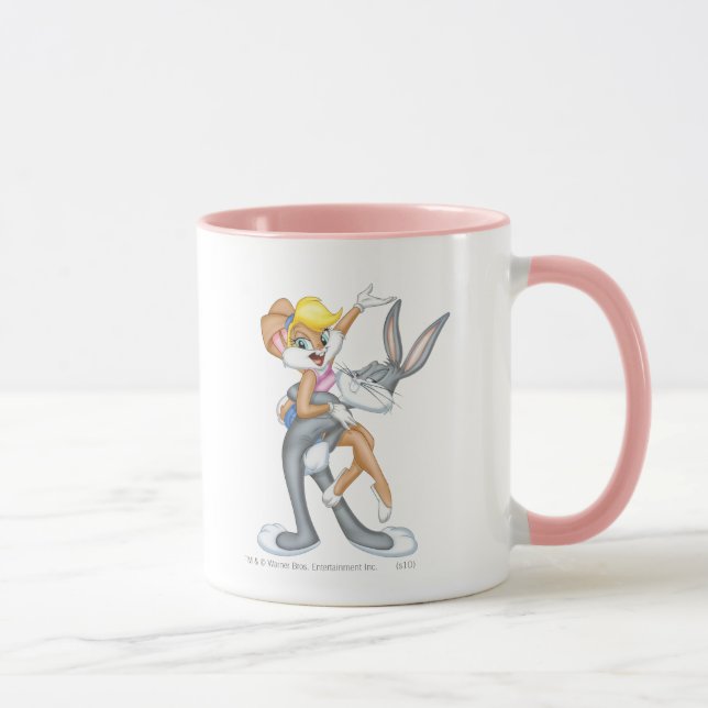 BUGS BUNNY™ und Lola Bunny Tasse (Rechts)