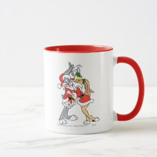 BUGS BUNNY™ und Lola Mistletoe Kiss Tasse
