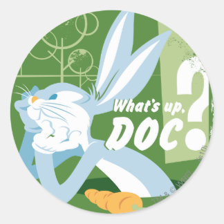 BUGS BUNNY™ Was ist los, Doc? Runder Aufkleber