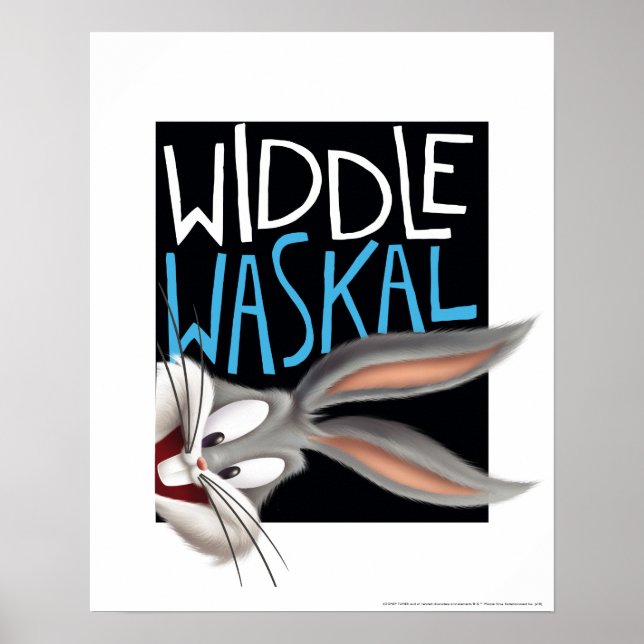 BUGS BUNNY™ - Waskal-Widdle Poster (Vorne)