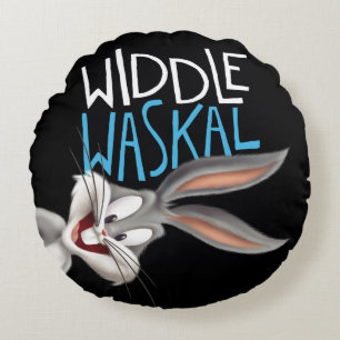 BUGS BUNNY™ - Waskal-Widdle Rundes Kissen