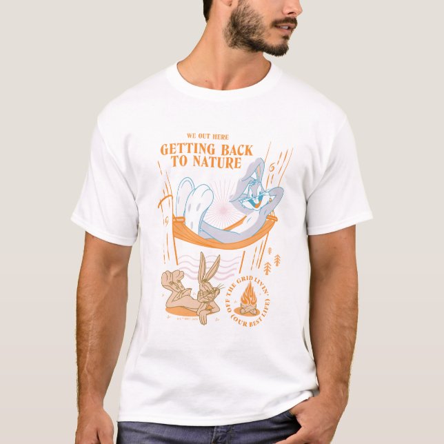 BUGS BUNNY™ - Zurück in die Natur T-Shirt (Vorderseite)