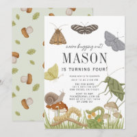 Bugs & Insekten Pilzjungen zum Geburtstag