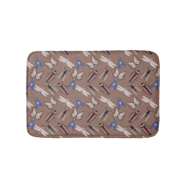 Bugs Pattern Badematte (Vorderseite)