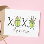 Bugs und Kisses I Miss You Insect School Postkarte<br><div class="desc">Eine lustige, farbenfrohe Insekt-Thema Postkarte, um Ihre Schüler lassen wissen, dass Sie an sie denken! Passen Sie auf, was immer Sie gewollt zu sagen, oder kontaktieren Sie mich und ich bin gerne bei der Personalisierung helfen! Diese Liebe Bugs werden eine süße und lustige Überraschung für Ihre Schüler (oder Lehrer!), die...</div>