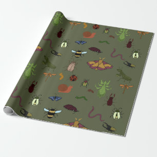 Bugtastic Wrapping Paper Geschenkpapier