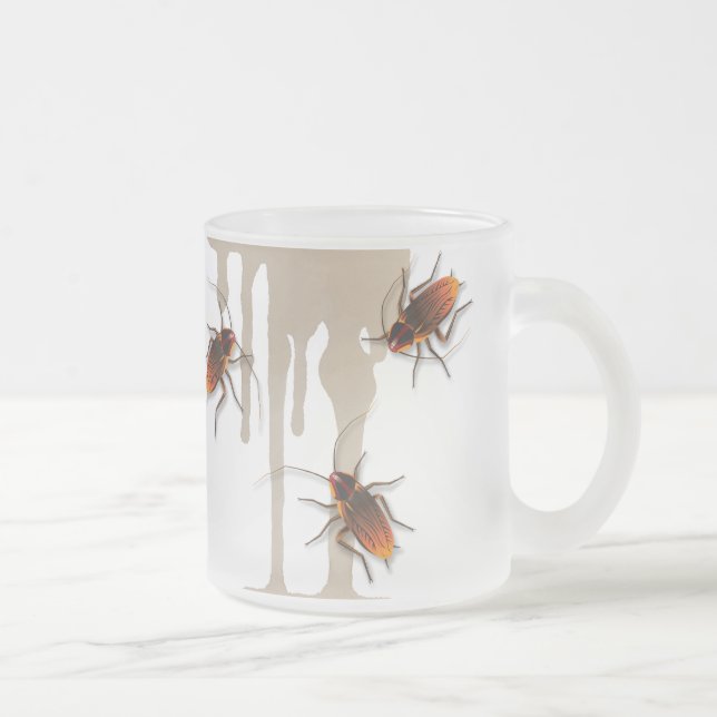 Bugzeez_Icky Sticky Roaches Tropfglas Tasse (Rechts)