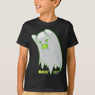 Buh Geister Fledermäuse Spinne Gruseliges Hallowee T-Shirt