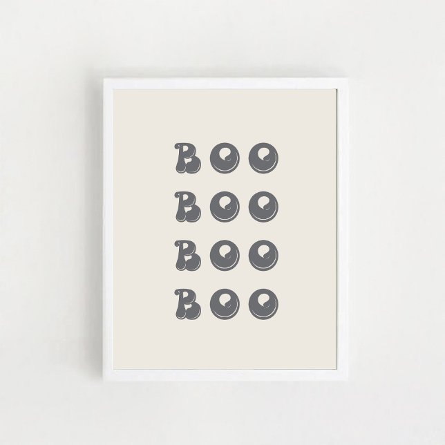 Buh! Halloween-Plakat Poster (Von Creator hochgeladen)
