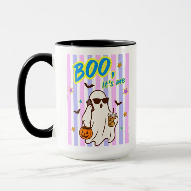 Buh, ich bin's Halloween Tasse (Links)