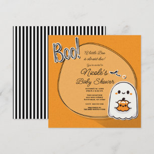 BUH! Kleine Geister Halloween Baby Shower Einladung