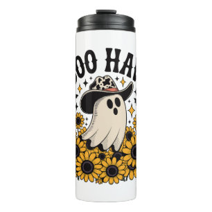 Buh-Kuh-Geister-Western-Halloween Thermosbecher