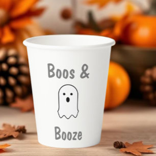 Buh und Schnaps Halloween Pappbecher