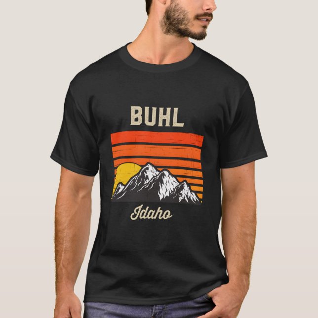 Buhl Idaho City State Usa T-Shirt (Vorderseite)
