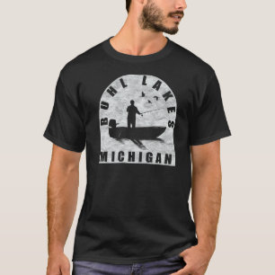 Buhl Lakes Fischen Michigan T-Shirt