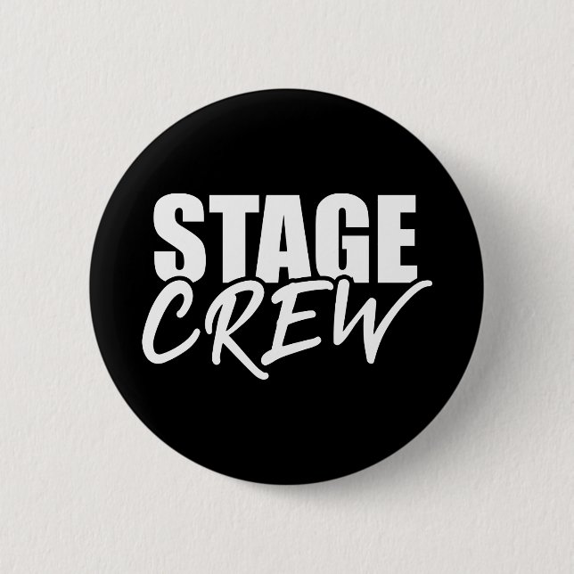 Bühne Crew Button (Vorderseite)
