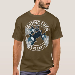 Bühne Crew Theater Lebensader Nerds T-Shirt