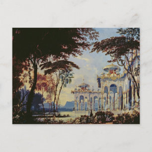 Bühne Design for 'Ruslan and Lyudmila' von Postkarte