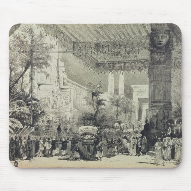 Bühne-Entwurf für die Schlussakte Mousepad (Vorne)