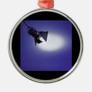 Bühne-Licht Silbernes Ornament