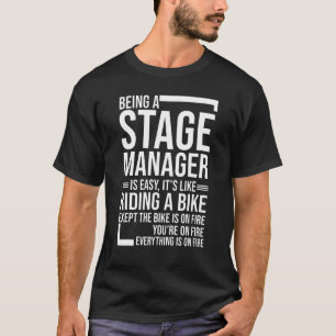 Bühne Manager für Bühne T-Shirt