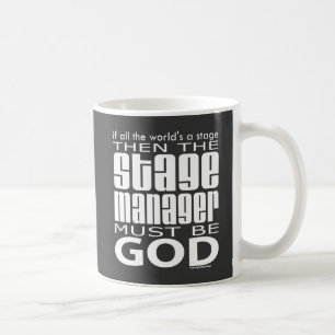 Bühne-Manager-Gott Tasse
