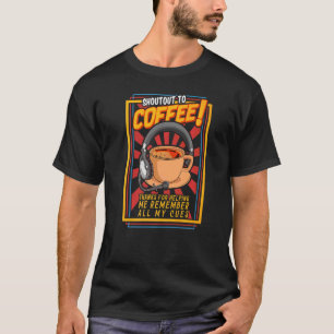 Bühne-Manager ruft zur Verwaltung der Kaffee-Bühne T-Shirt