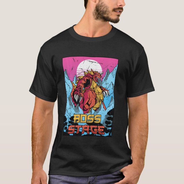 Bühne Otaku Vaporwave T-Shirt (Vorderseite)