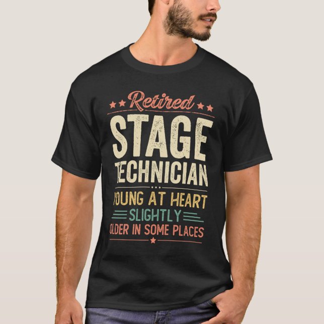 Bühne Techniker T-Shirt (Vorderseite)