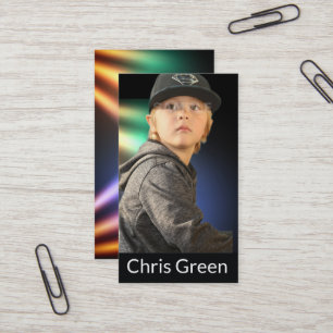 Bühne-Visitenkarten-Headshot-Schauspieler und -Mod Visitenkarte