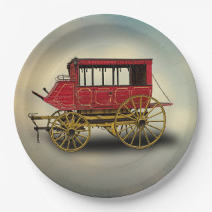 BÜHNE-ZUG PAPPTELLER