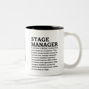 Bühne Zweifarbige Tasse