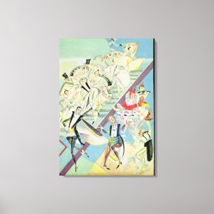 Bühneentwurf für den Operetta Leinwanddruck