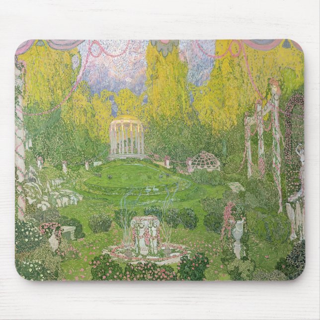 Bühneentwurf für Oper 'Orpheo Ed Euridice Mousepad (Vorne)