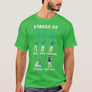 Bühnen Winterschneezeit - Wintersaison T-Shirt