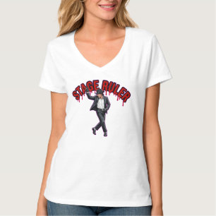 Bühnenherrscher Tanzperformance V-Ausschnitt T-Shi T-Shirt