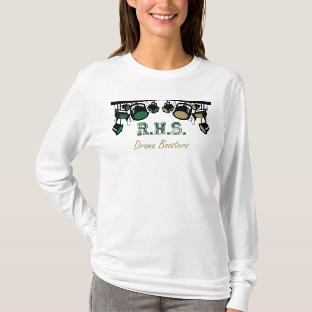 Bühnenlicht-Design - Booster T-Shirt (Vorderseite)