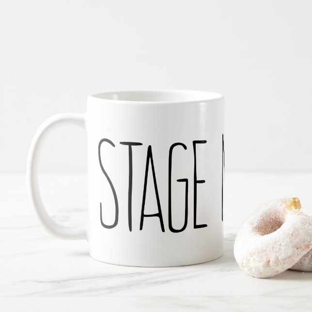 Bühnenmanager Kaffeetasse (Mit Donut)