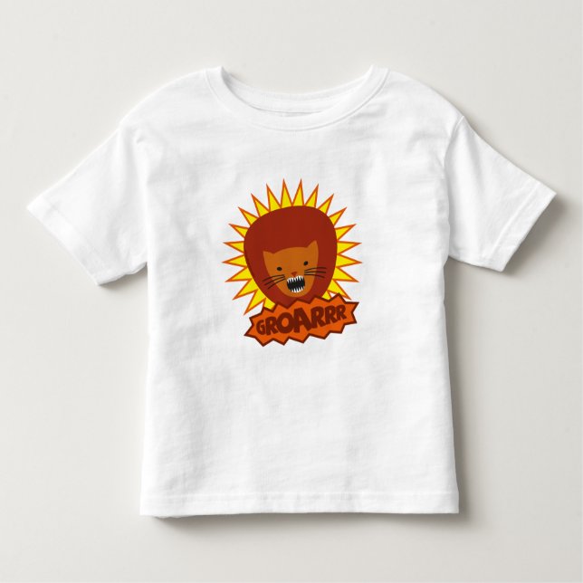 BUHO BOO - Löwe Kleinkind T-shirt (Vorderseite)