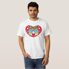 Búho colorido, amor T-Shirt