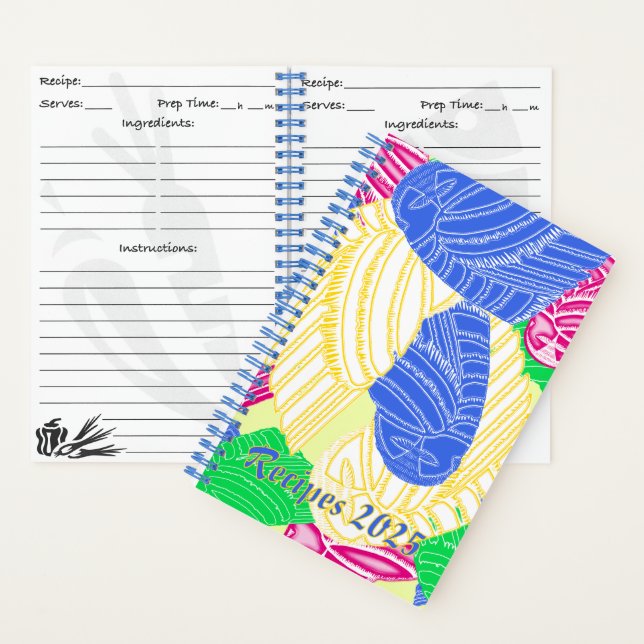 BUHO HELADO Rezept Notebook Notizbuch (Innen)