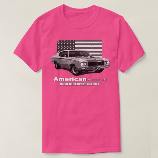 Buick Gran Sport GSX American Muscle 60er 70er Old T-Shirt (Design vorne)