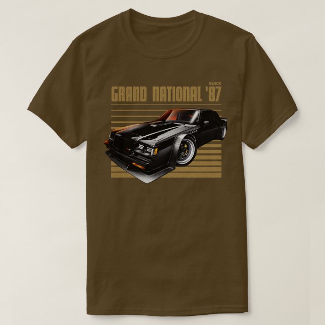 BUICK GRAND NATIONAL T-Shirt (Design vorne)