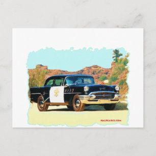 Buick Hwy Patrol Postkarte