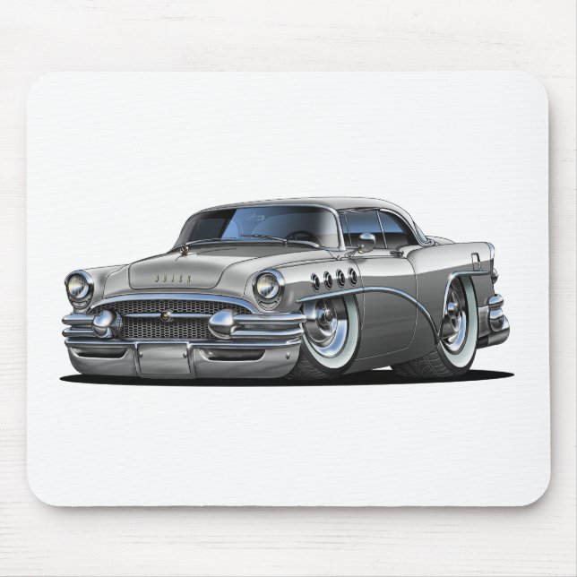 Buick-Jahrhundert-Silber-Auto Mousepad (Vorne)