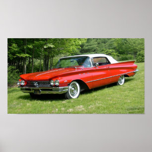 Buick LeSabre Convertible 1960 Poster