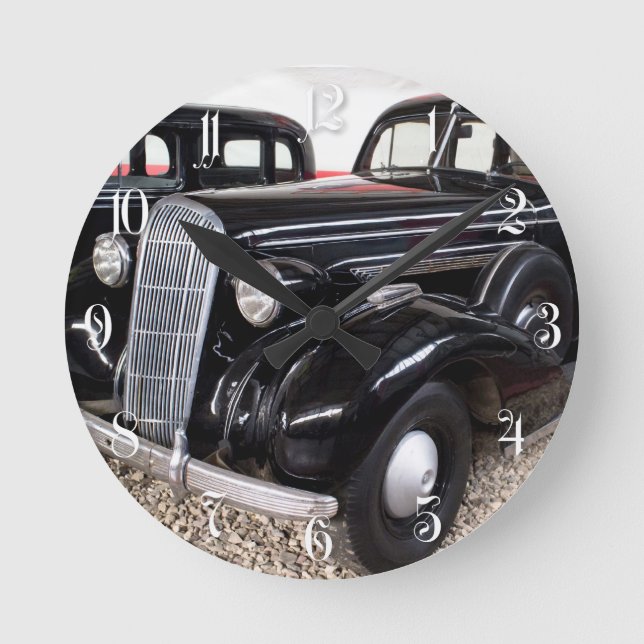 Buick Limited Reihe 90 Runde Wanduhr (Vorderseite)