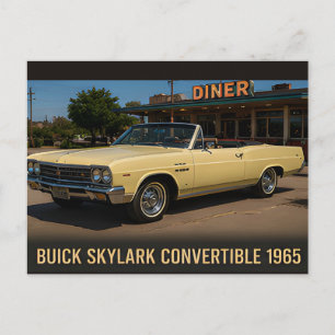 Buick Skylark Cabrio 1965 Postkarte