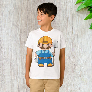 Builder mit Schaufel T-Shirt